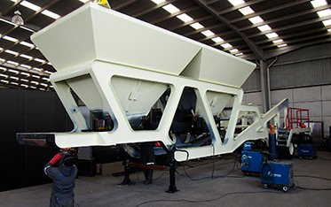 Fabricación de planta mezcladora en frío